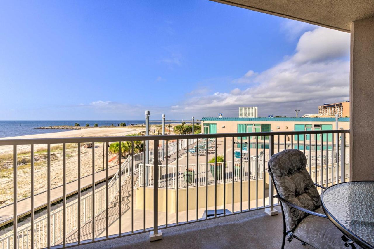 Sunny Beachfront Biloxi Condo With Resort Amenities! Exteriör bild